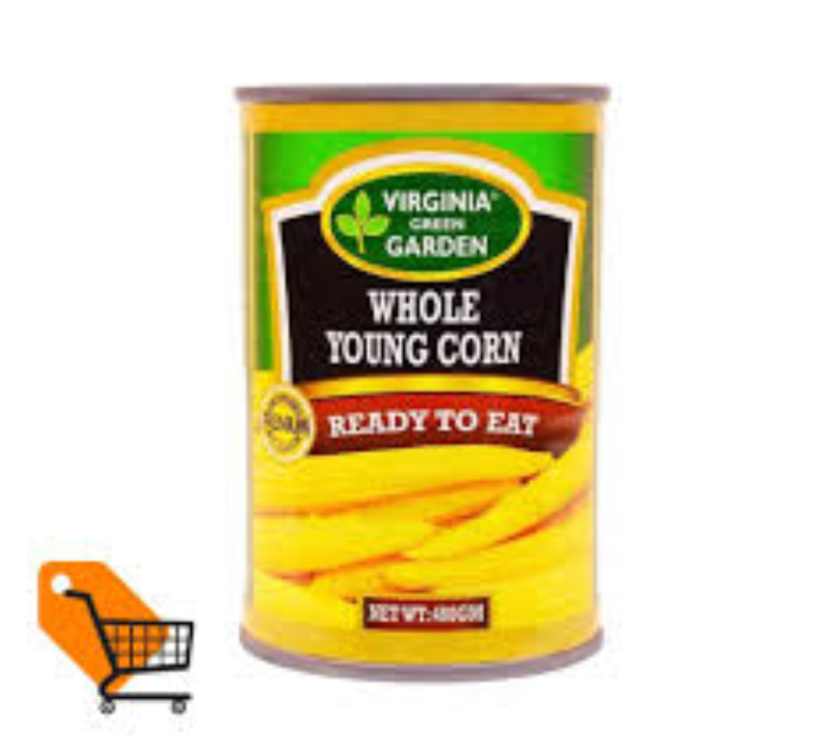 VIRGINIA.G WHOLE YOUNG CORN 410G